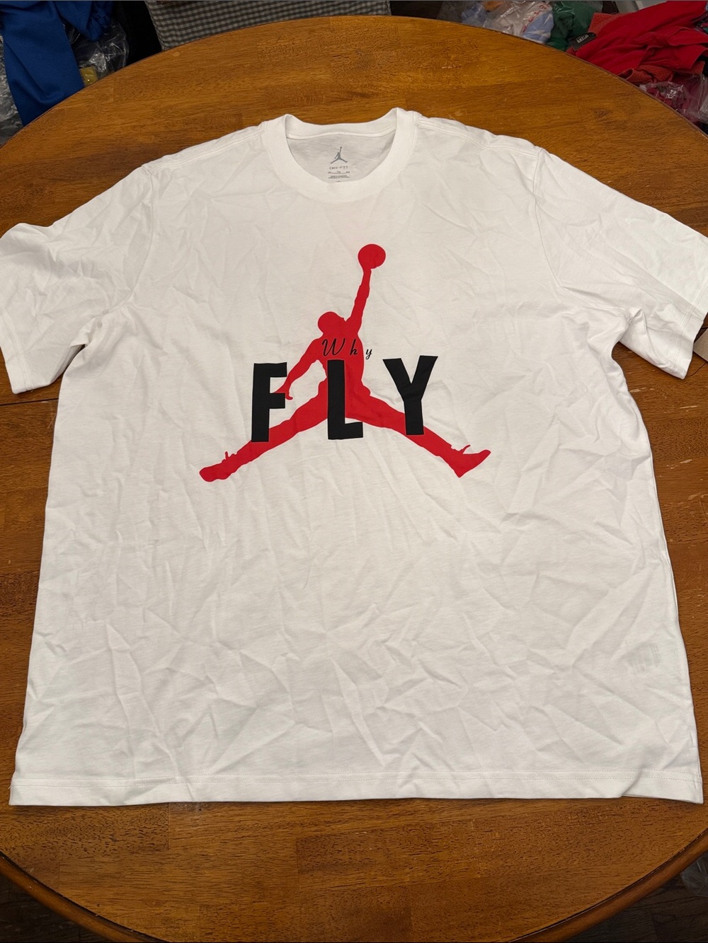 NIKE JORDAN SPORT | Dri-FIT Golf Tshirt "WHY FLY | NWT | IF2938-100 | Size XXL.